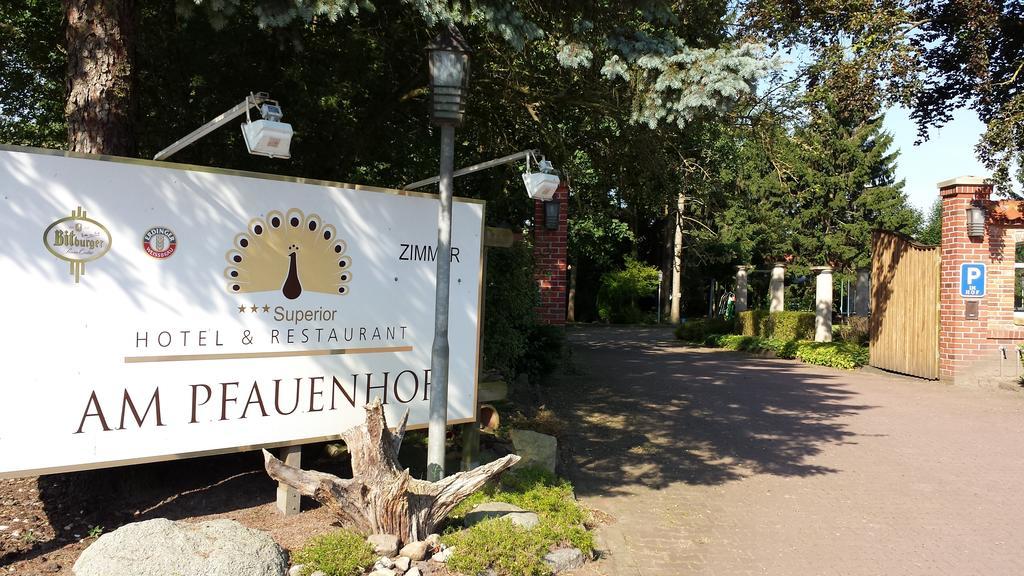 Hotel Restaurant Am Pfauenhof 쿼켄브루크 외부 사진